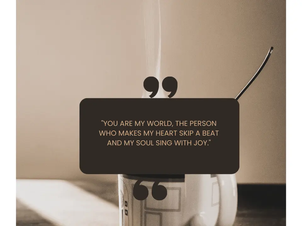 You Are My World Quotes